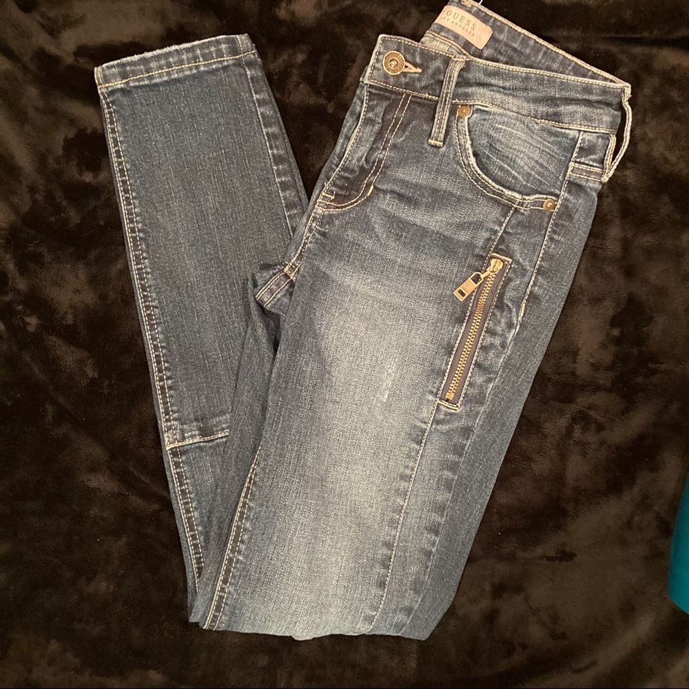 Guess Los Angeles Zipper Stretch Jean Women’s
